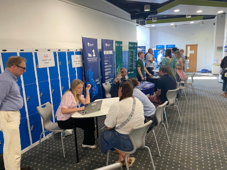 Students mix with employers at careers convention