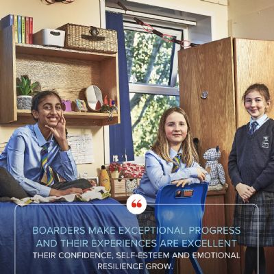 Boarders make exceptional progress and their experiences are excellent