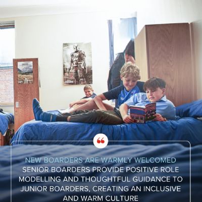 New boarders are warmly welcomed