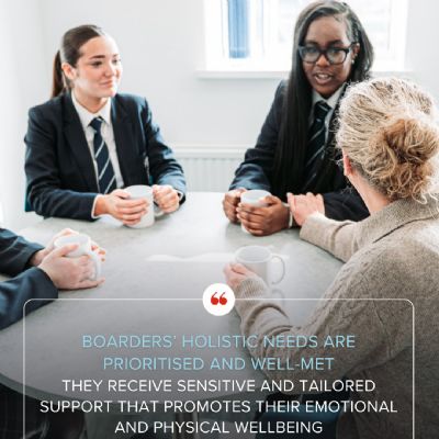 Boarders' holistic needs are prioritised and well-met